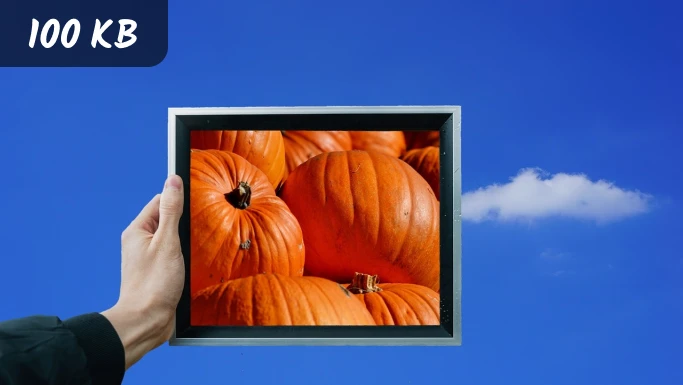 Compress image to 10kb
