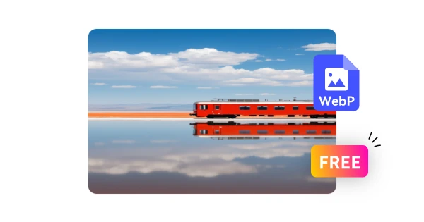 Convert WEBP files online for free